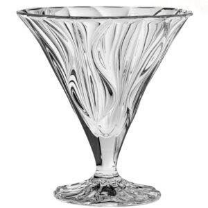 Set 6 Cupe Inghetata Cristal Bohemia Dynamic 330 ml
