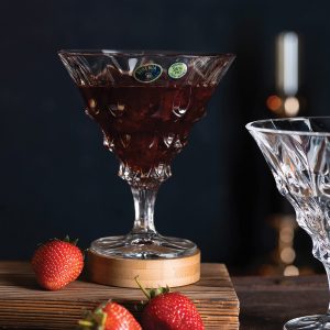 Set 6 Cupe Inghetata Cristal Bohemia Fortune 310 ml