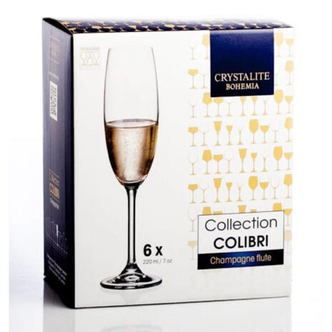 Pahare Sampanie Bohemia Colibri 220 cutie Pahare Sampanie Bohemia Colibri 220 cutie