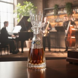 Decantor cu Pahar Cristal Bohemia