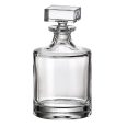 Decantor Whisky Cristal Bohemia Blank 700 ml Dop Patrat