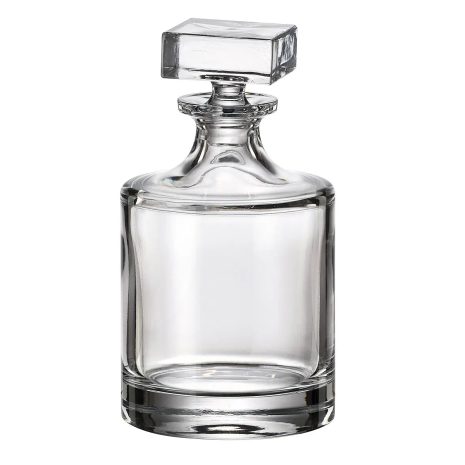 Decantor Whisky Cristal Bohemia Blank 700 ml Dop Patrat