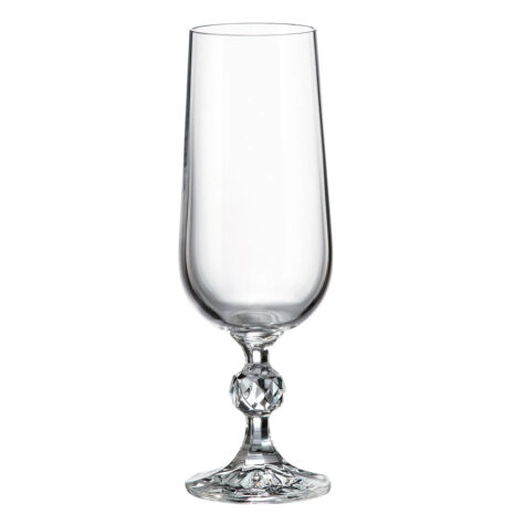 Set 6 Pahare Sampanie Bohemia Sterna Klaudie 180 ml Set 6 Pahare Sampanie Bohemia Sterna Klaudie 180 ml