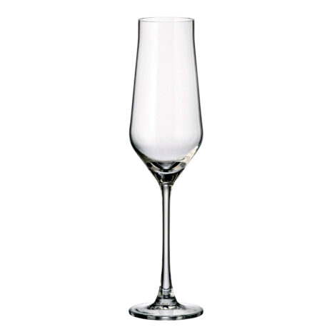 Set 6 Pahare Sampanie Bohemia Alca 220 ml