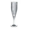 Set 6 Pahare Sampanie Cristal Bohemia Caren 180 ml