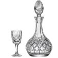 Set 6 Pahare Shot cu Decantor Cristal Bohemia Angela