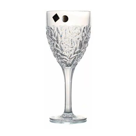 Set 6 Pahare Vin Cristal Bohemia Nicolette 320 ml