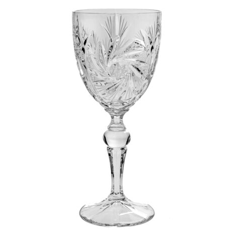 Set 6 Pahare Vin Cristal Bohemia Pinweheel 260 ml