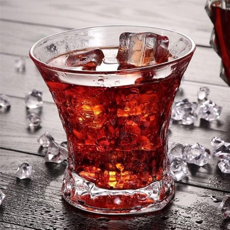 Set 6 Pahare Whisky Cristal Bohemia Molecules 200 ml