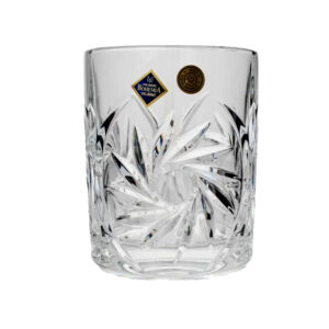Set 6 Pahare Whisky Cristal Bohemia Pinweheel 360 ml