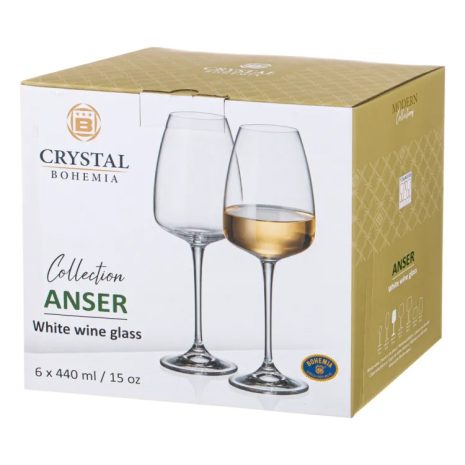 Pahare de Vin Bohemia Anser Alizee 440 ml Pahare de Vin Bohemia Anser Alizee 440 ml