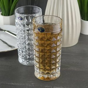 Set 6 Pahare Apa Bohemia Diamond 260 ml