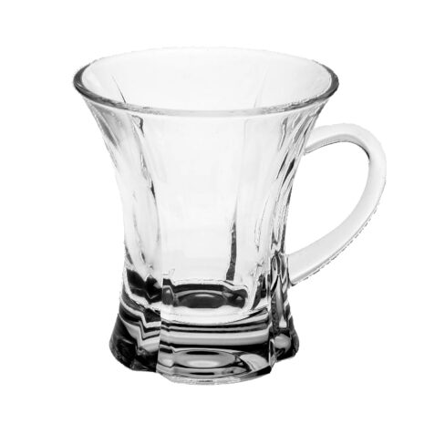 Set 6 Set Cani Ceai Cristal Bohemia 120 ml
