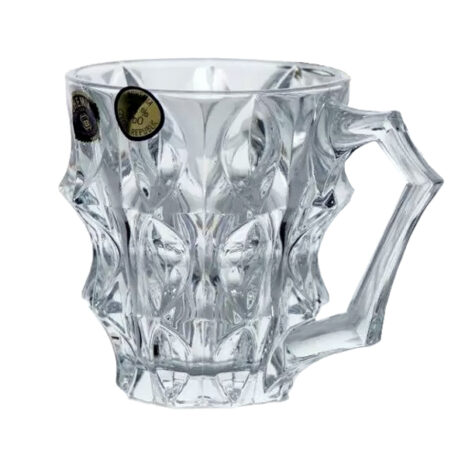 Set 6 Set Cani Ceai Cristal Bohemia Fortune 150 ml