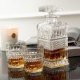 Set 6 Pahare Whisky cu Decantor Cristal Bohemia Brittany, Set 12 Pahare Whisky cu Decantor Cristal Bohemia Brittany