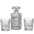 Set 6 Pahare Whisky cu Decantor Cristal Bohemia Brittany