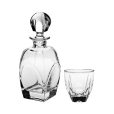 Set 6 Pahare Whisky cu Decantor Cristal Bohemia Fjord