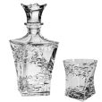 Set 6 Pahare Whisky cu Decantor Cristal Bohemia Samurai