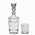 Set 6 Pahare Whisky cu Decantor Cristal Bohemia Vincent