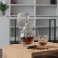 Set 6 Pahare Whisky cu Decantor Cristal Bohemia Fortune