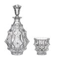 Set 6 Pahare Whisky cu Decantor Cristal Bohemia Fortune