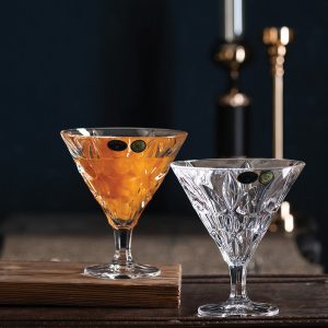 Set 6 Cupe Inghetata Cristal Bohemia 310 ml X Lady