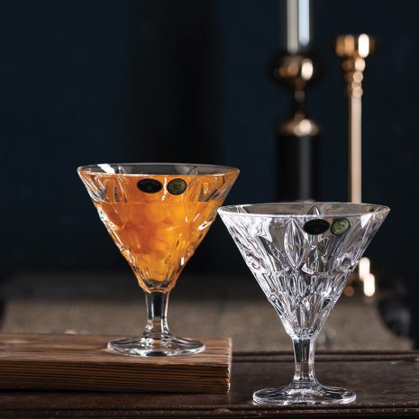 Set 6 Cupe Inghetata Cristal Bohemia 310 ml X Lady