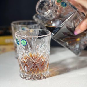 Set 6 Pahare Whisky Cristal Bohemia Ellington 320 ml