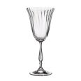Set 6 Pahare Vin Rosu Bohemia Fregata Optic 250 ml