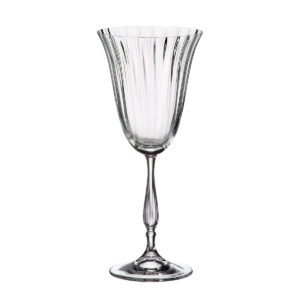 Set 6 Pahare Vin Rosu Bohemia Fregata Optic 250 ml