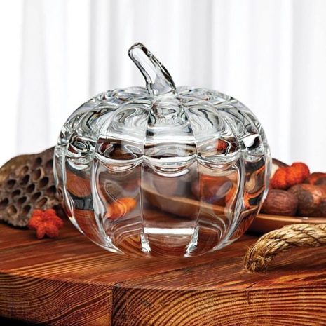 Bomboniera Cristal Bohemia Dovleac 18 cm Bomboniera Cristal Bohemia Dovleac 18 cm