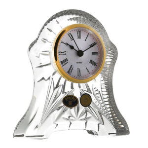 Ceas Cristal Bohemia 14.6 cm Auriu
