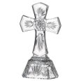 Cruce Cristal Bohemia 17.5cm