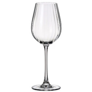 Set 6 Pahare Vin Alb Bohemia Columba Optic 400 ml