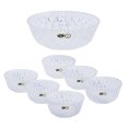 Set 6+1 Boluri Cristal Bohemia Diamond