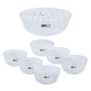 Set 6+1 Boluri Cristal Bohemia Diamond