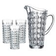 Set 6 Pahare Apa cu Carafa Bohemia Diamond