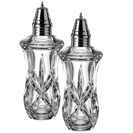 Set Sare Si Piper Cristal Bohemia Sheffield 13.5 cm