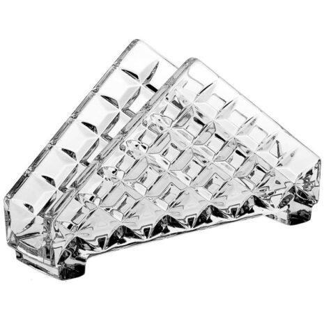 Suport Servetele Cristal Bohemia Diamond 16.5x4x10 cm