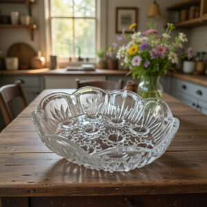 Suport Oua Cristal Bohemia 21.5 cm Suport Oua Cristal Bohemia 21.5 cm