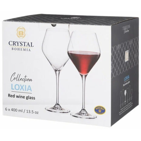 Pahare de vin rosu Bohemia Loxia Pahare de vin rosu Bohemia Loxia