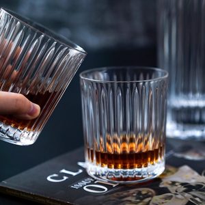 Set 6 Pahare Whisky Cristal Bohemia Skyline 320 ml