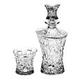 Set 2 Pahare Whisky cu Sticla Cristal Bohemia Patriot