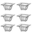 Set 6 Boluri Cristal Bohemia Pierced 13 cm