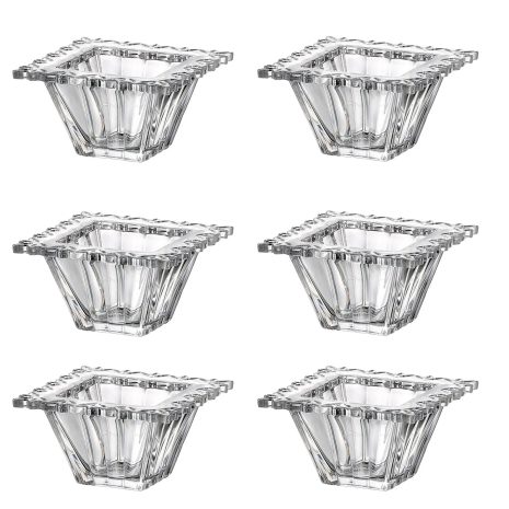 Set 6 Boluri Cristal Bohemia Pierced 13 cm