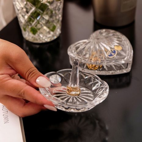 Suport Inele Cristal Bohemia Diamond 9.5 cm