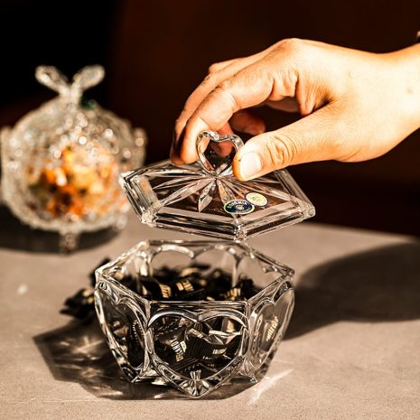 Bomboniera Cristal Bohemia 12.5 cm