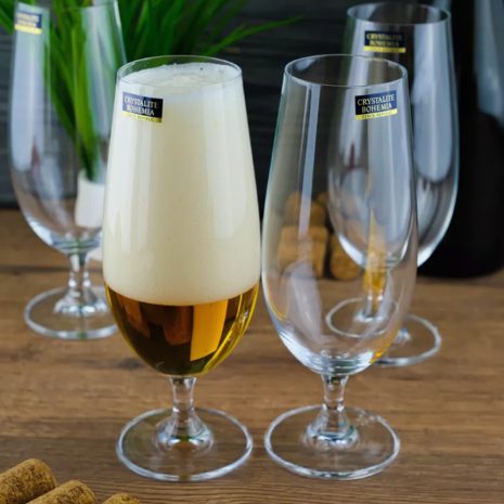 Set 6 Pahare Bere Bohemia Colibri Gastro 380 ml
