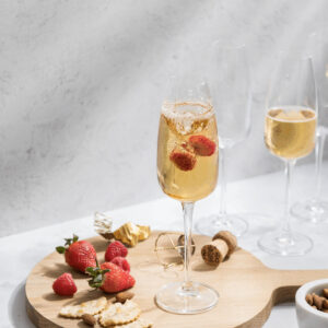 Set 6 Pahare Sampanie Bohemia Anser Alizee 290 ml