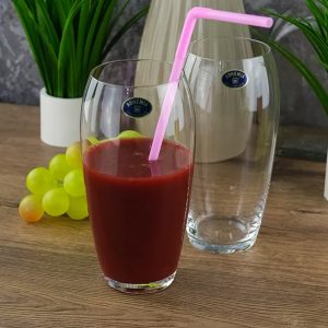 Set 6 Pahare Apa Bohemia Carduelis 470 ml